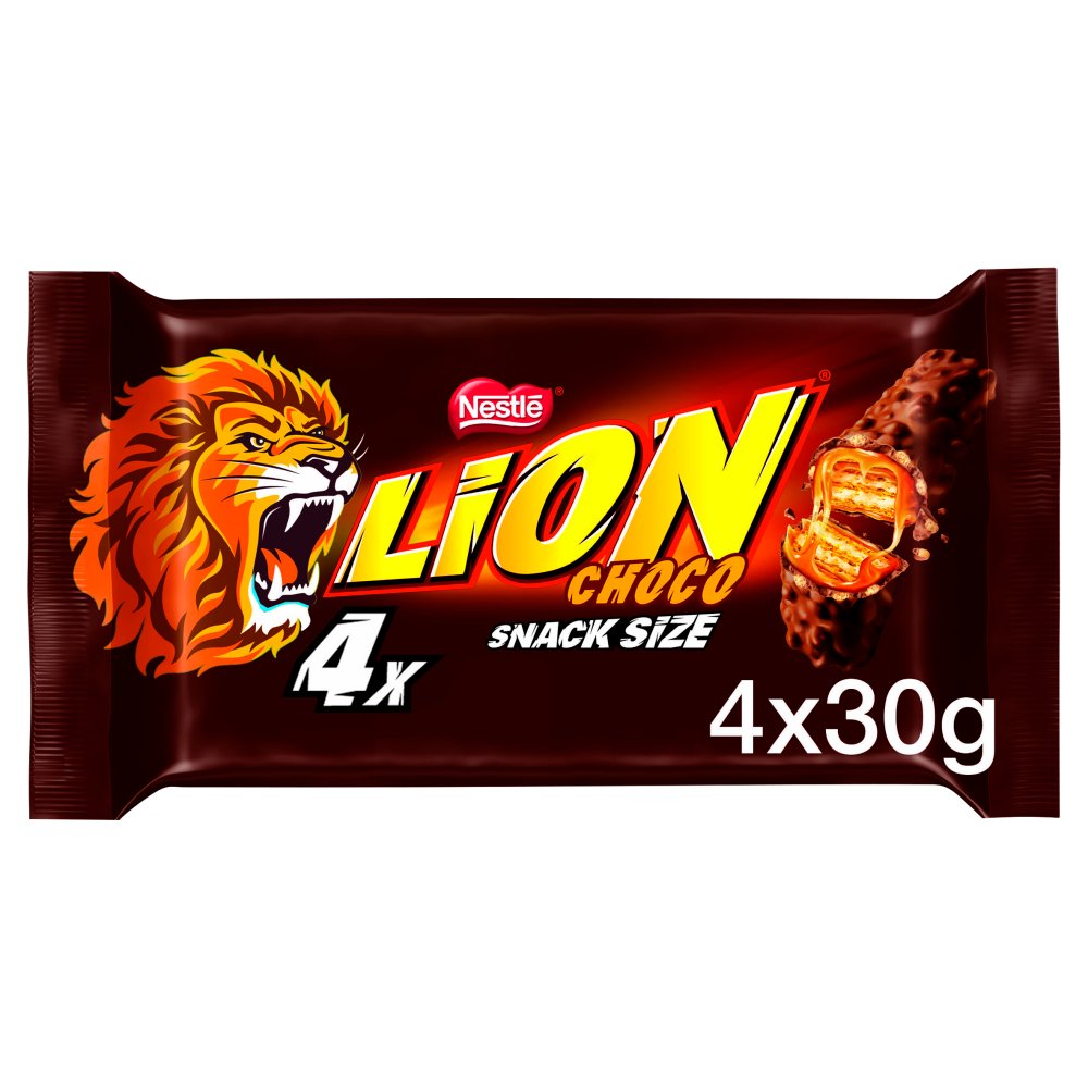 Lion Milk Chocolate Bar Multipack 30g 4 Pack Lion Milk Chocolate Bar Multipack 30g 4 Pack